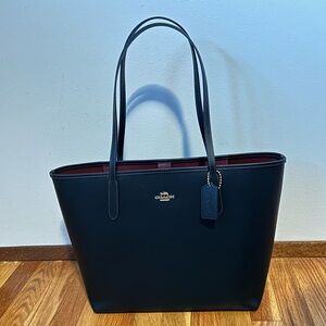 Black Coach City Tote